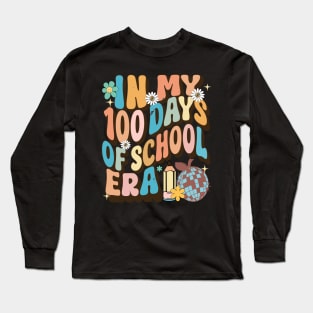 In My 100 Days of School Era, 100 Days of School, Retro School Long Sleeve T-Shirt